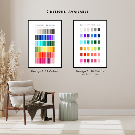 Bright Spring Printed Poster