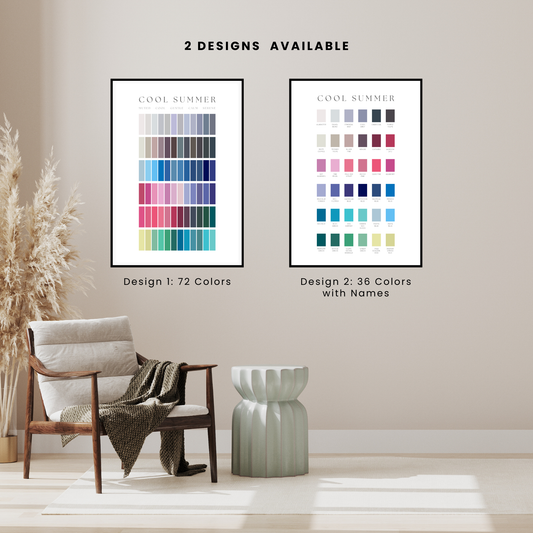 Cool (True) Summer Printed Poster