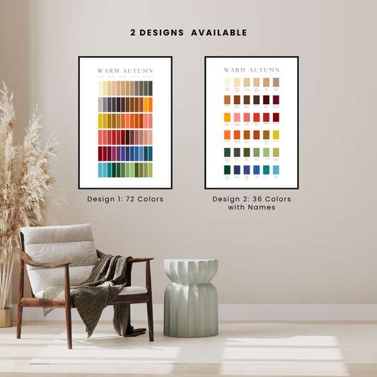 Warm (True) Autumn Printed Poster