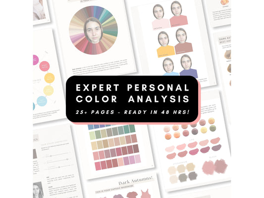 Expert Personal Color Analysis | Find Your Perfect Palette for Wardrobe & Styling
