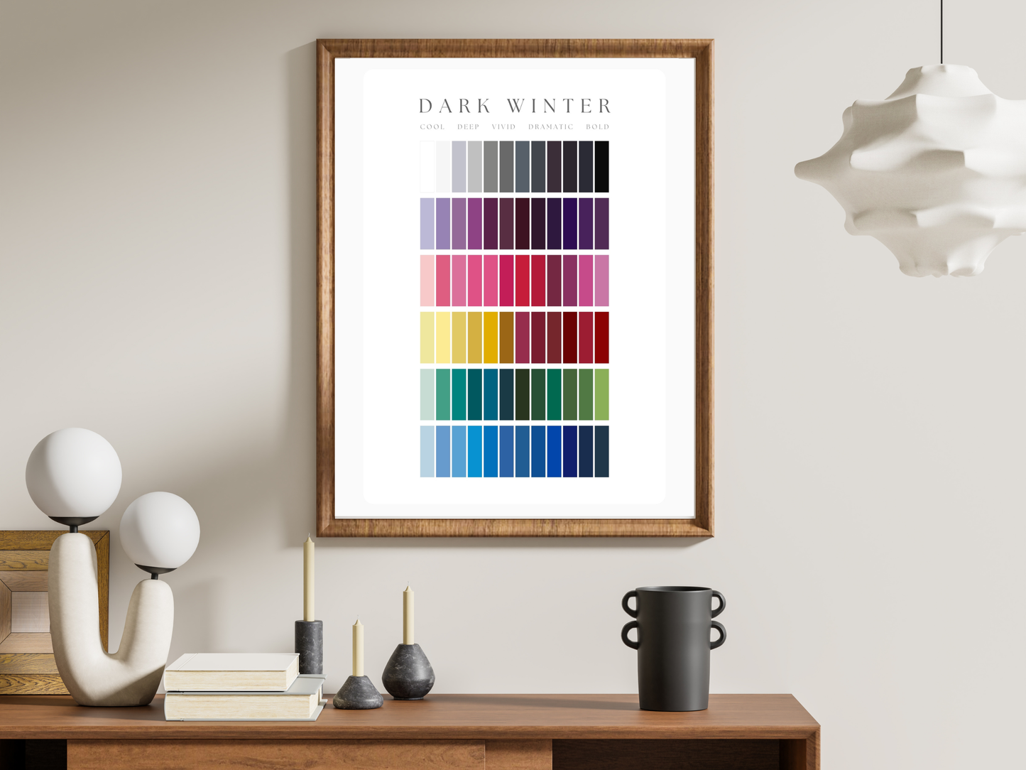 Dark Winter Digital Poster