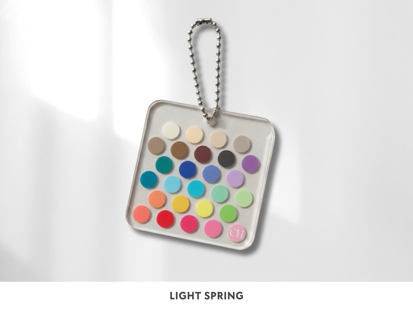 Seasonal Color Acrylic Keychain