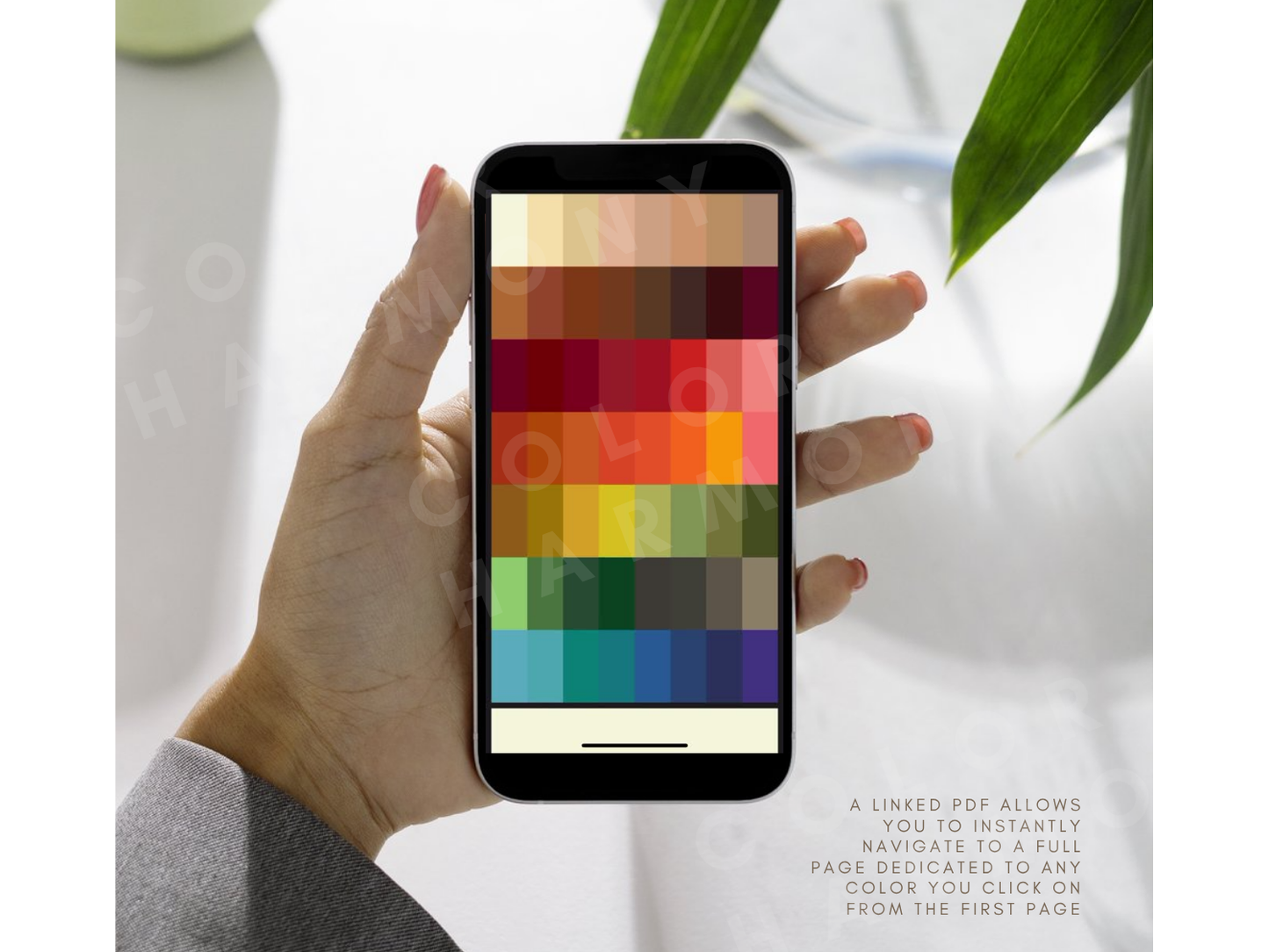 True (Warm) Autumn Digital Color Palette