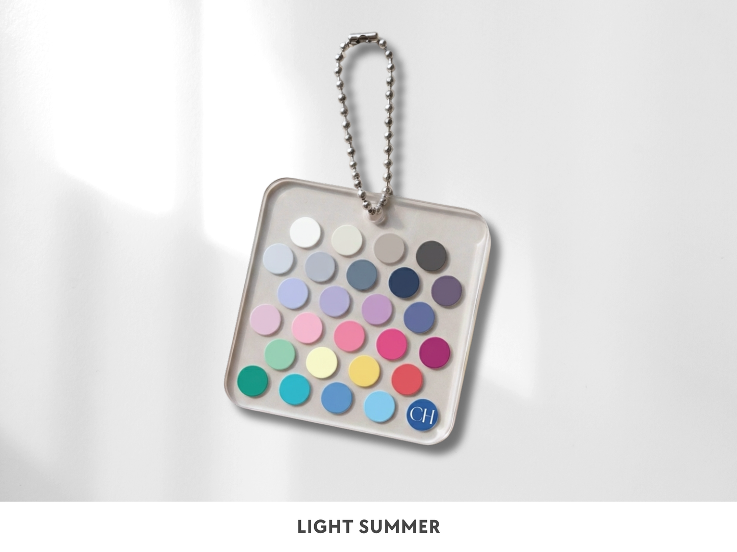 Seasonal Color Acrylic Keychain