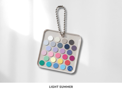 Seasonal Color Acrylic Keychain