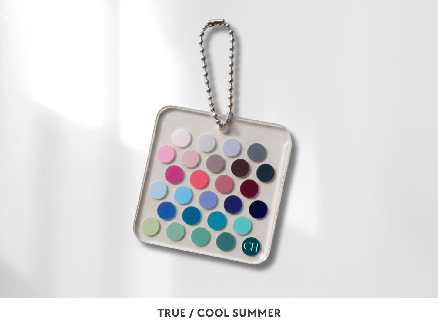 Seasonal Color Acrylic Keychain