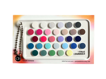 Seasonal Color Swatch Card