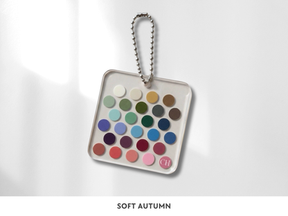 Seasonal Color Acrylic Keychain