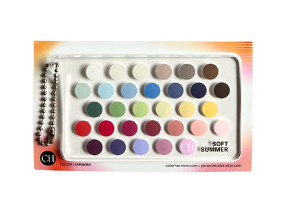 Seasonal Color Swatch Card