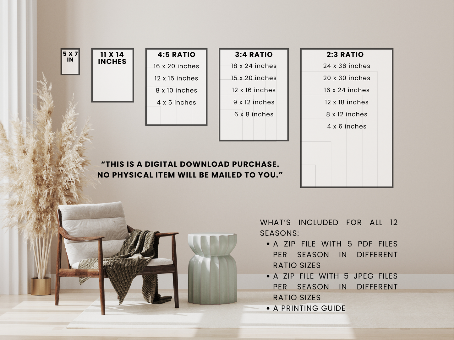 True (Cool) Winter Digital Poster