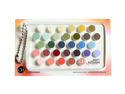 Seasonal Color Swatch Card