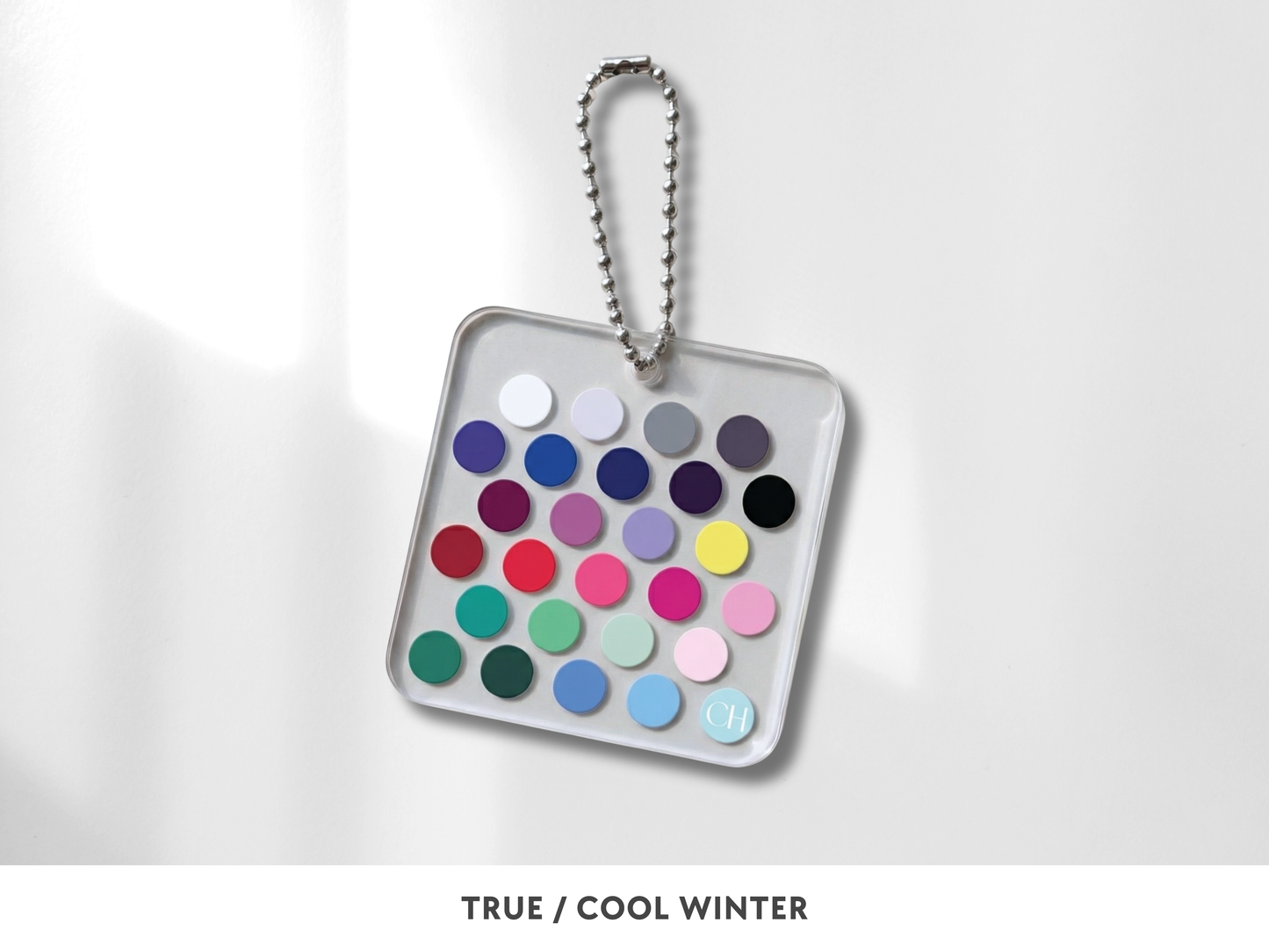 Seasonal Color Acrylic Keychain