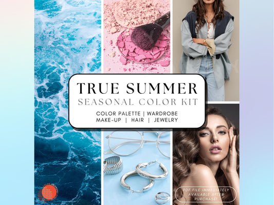 True (Cool) Summer Seasonal Color Guide