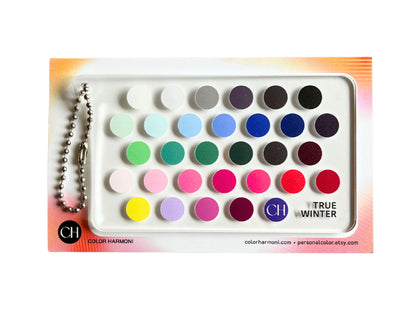 Seasonal Color Swatch Card