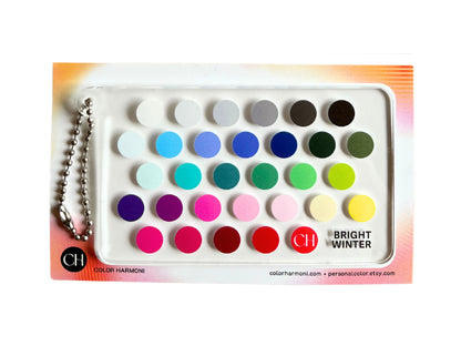 Seasonal Color Swatch Card