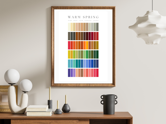 True (Warm) Spring Digital Poster