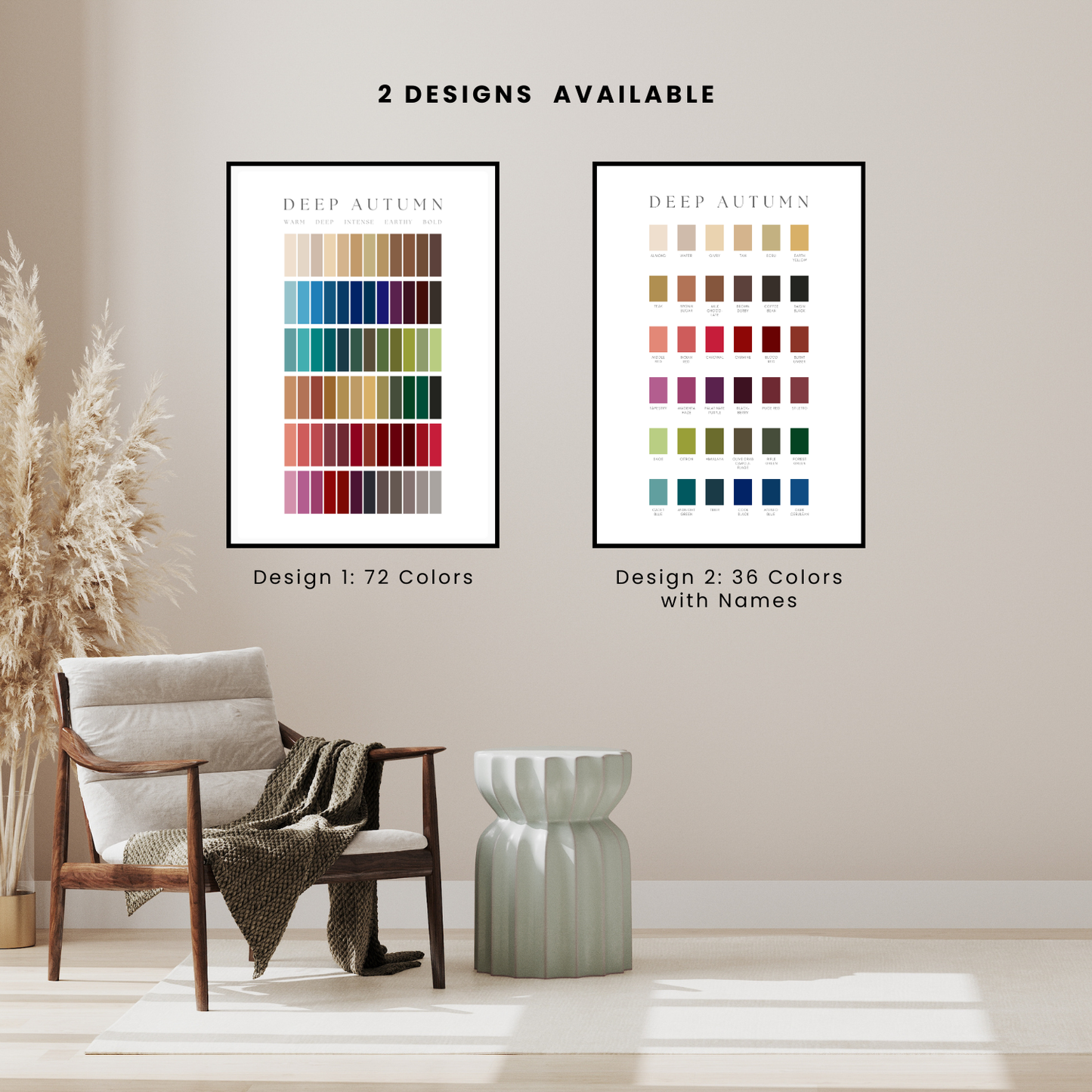 Dark Autumn Printed Poster