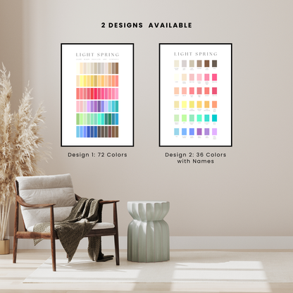 Light Spring Printed Poster