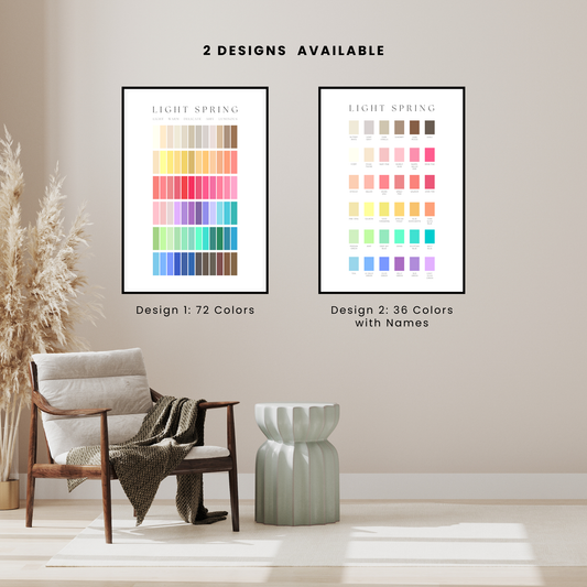 Light Spring Printed Poster