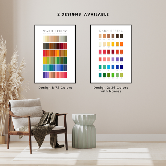 Warm (True) Spring Printed Poster