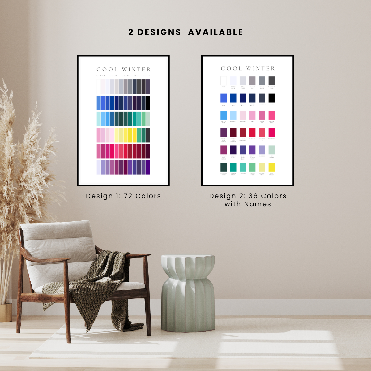 Cool (True) Winter Printed Poster