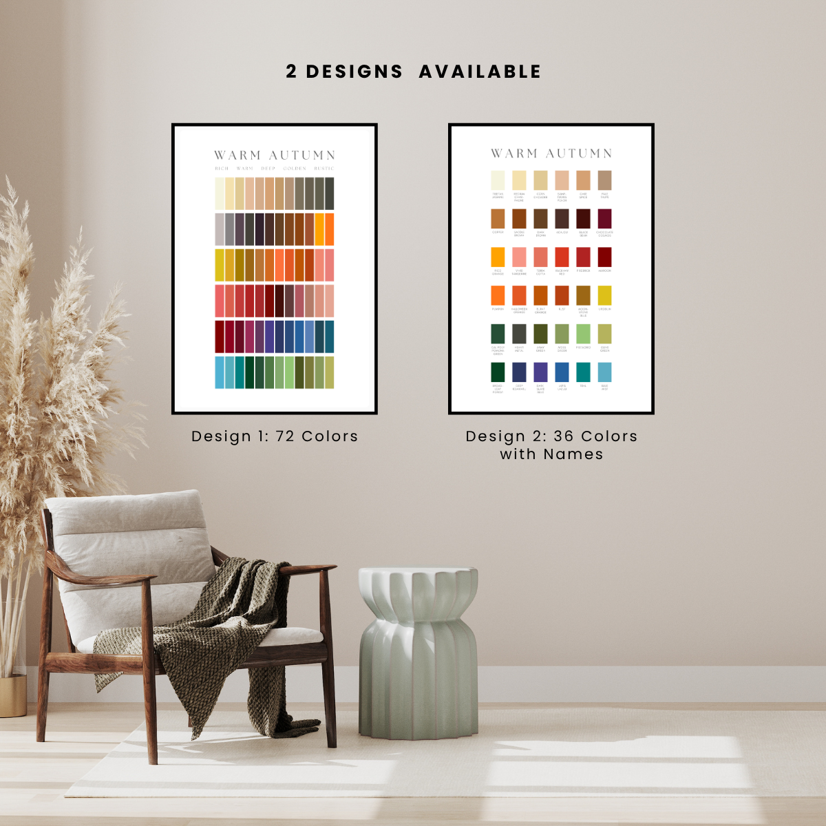 Warm (True) Autumn Printed Poster