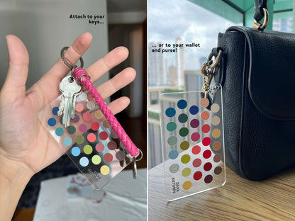 Seasonal Color Swatch Card