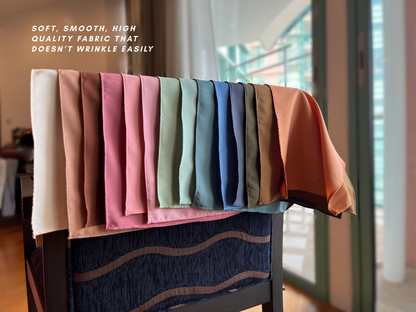 Seasonal Color Drapes for Color Analysis | Sub Season 54-Colors Set