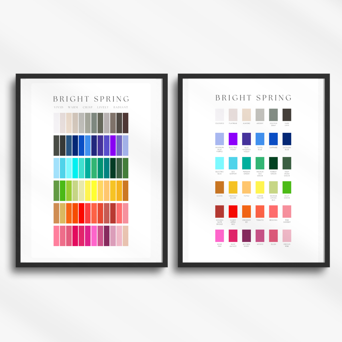 Bright Spring Printed Poster