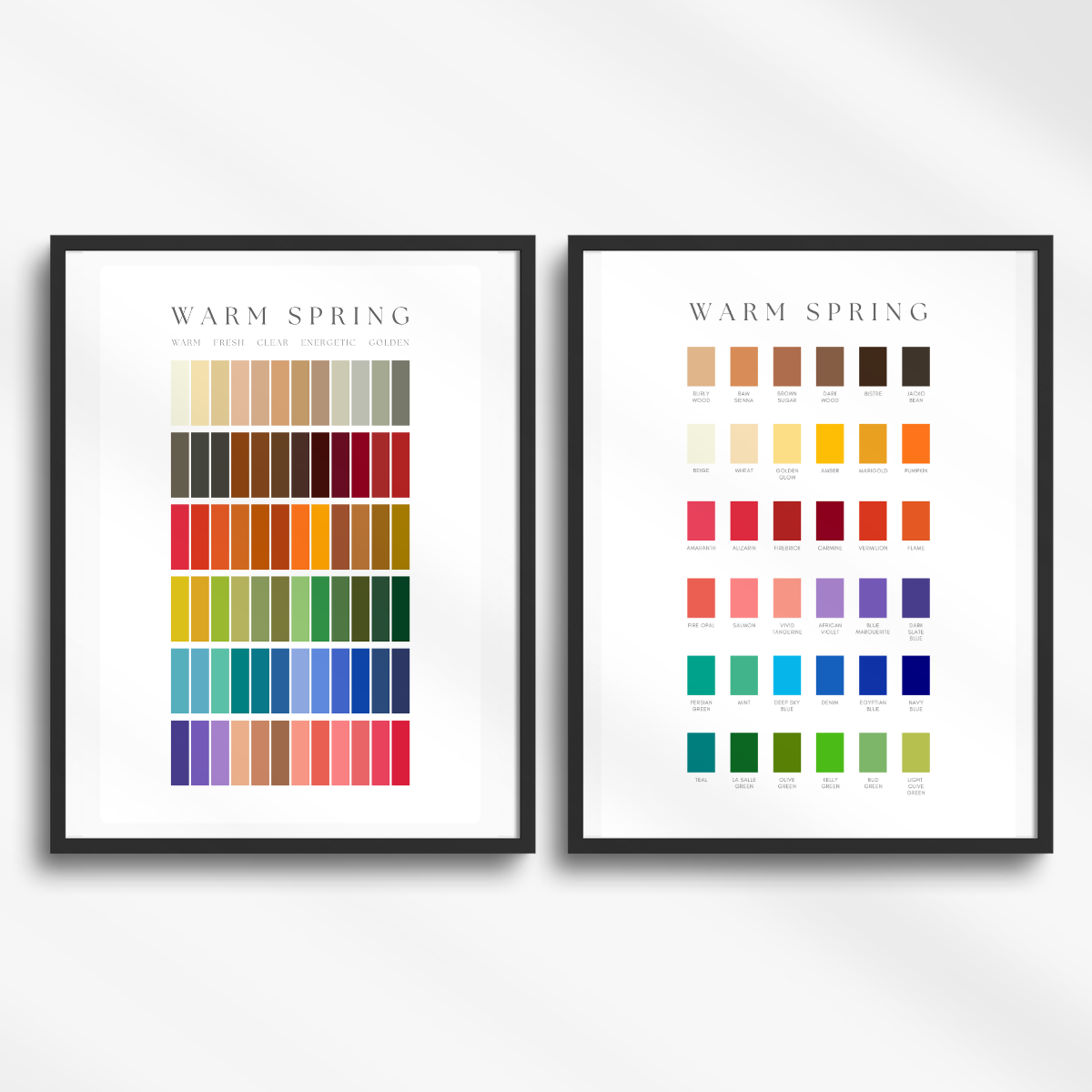 Warm (True) Spring Printed Poster