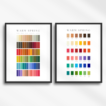 Warm (True) Spring Printed Poster