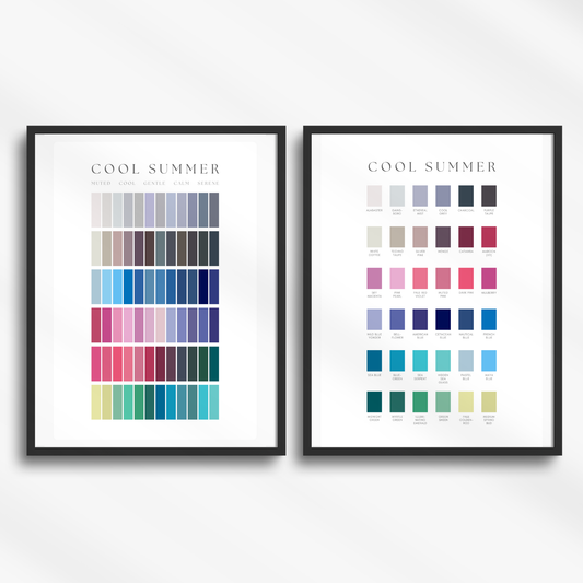 Cool (True) Summer Printed Poster