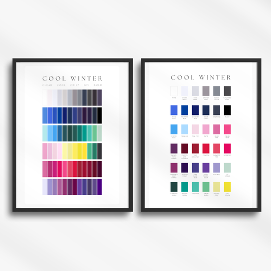 Cool (True) Winter Printed Poster