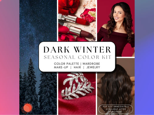 Dark Winter Seasonal Color Guide