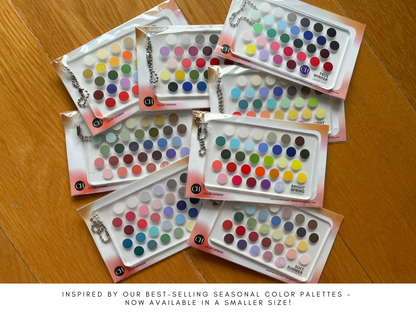 Seasonal Color Acrylic Keychain