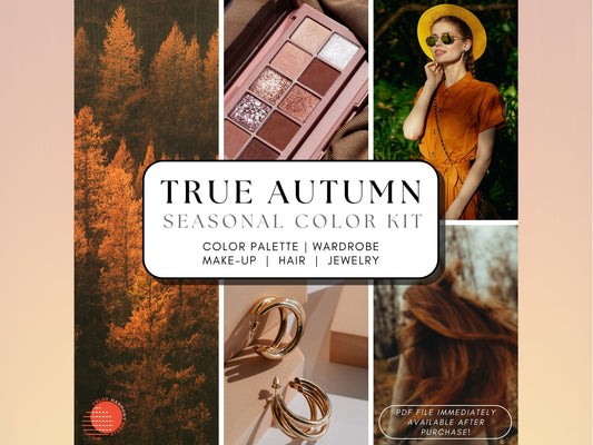 True (Warm) Autumn Seasonal Color Guide