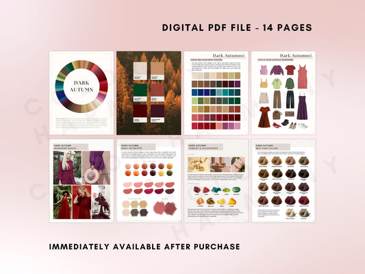 Dark Autumn Seasonal Color Guide