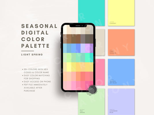 Light Spring Color Palette