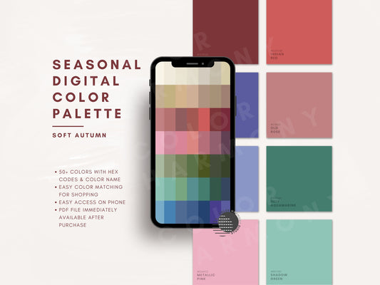Soft Autumn Color Palette