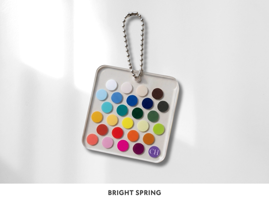 Seasonal Color Acrylic Keychain