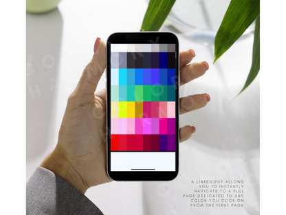 Bright Winter Digital Color Palette