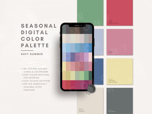 Soft Summer Color Palette